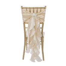 Load image into Gallery viewer, Curly Willow Taffeta Chair Sash (9 Colors)
