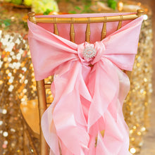 Load image into Gallery viewer, Curly Willow Taffeta Chair Sash (9 Colors)