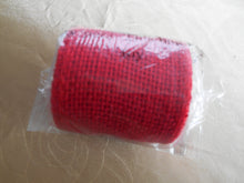 Load image into Gallery viewer, 2 yd. Burlap Ribbon Roll Red