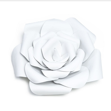 Load image into Gallery viewer, 19 in. Foam Rose Wallflower Baby Blue