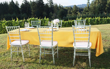 Load image into Gallery viewer, 60 X 126 in. Rectangular Polyester Tablecloth