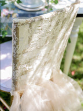 Load image into Gallery viewer, Floral Lace Tutu Chiavari Chair Cover (2 Colors)