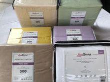 Load image into Gallery viewer, Premium Comfort 300 Thread Count Cotton Bed Sheet Set-Full Size (5 Colors)