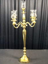 Load image into Gallery viewer, 30 in. Vintage Candelabra Gold