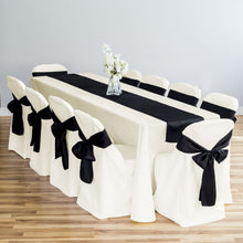 Load image into Gallery viewer, 90 X 156 in. Rectangular with Round Corners Polyester Tablecloth