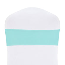 Load image into Gallery viewer, Stretch Chair Sash Turquoise 10/Pack