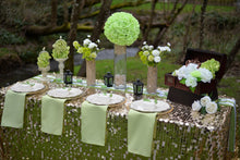 Load image into Gallery viewer, 88 X 154 in. Rectangular Payette Sequin Tablecloth (7 Colors)