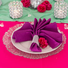 Load image into Gallery viewer, Crystal Diamond Napkin Ring 10/Pack, (8 colors)