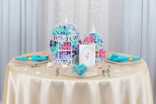 Load image into Gallery viewer, 132 in. Round Shantung Silk Tablecloth (7 Colors)