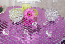 Load image into Gallery viewer, 120 in. Round Payette Sequin Tablecloth (7 Colors)