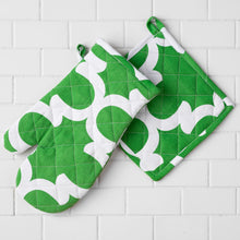 Load image into Gallery viewer, Trellis Cotton Oven Mitt / Pot Holder Set 4 Pack