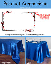 Load image into Gallery viewer, 90 X 156 in. Rectangular Polyester Tablecloth Tea Green