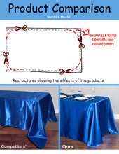Load image into Gallery viewer, 90 X 156 in. Rectangular Pintuck Tablecloth (2 Colors)