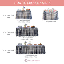 Load image into Gallery viewer, 21 ft. Accordion Pleat Polyester Table Skirt (7 Colors)