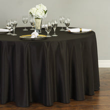 Load image into Gallery viewer, 120 In. Round Polyester Tablecloth (20 Colors)