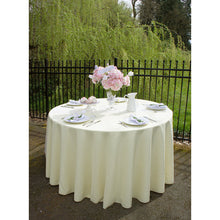 Load image into Gallery viewer, 120 In. Round Polyester Tablecloth (20 Colors)