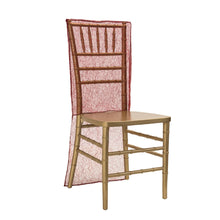 Load image into Gallery viewer, Chiavari Chair Cover Web Organza