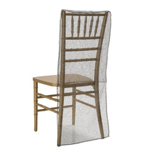 Load image into Gallery viewer, Chiavari Chair Cover Web Organza