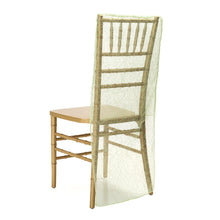 Load image into Gallery viewer, Chiavari Chair Cover Web Organza