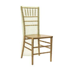 Load image into Gallery viewer, Chiavari Chair Cover Web Organza
