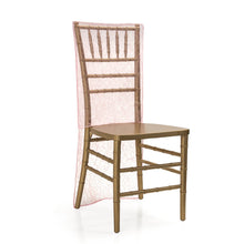 Load image into Gallery viewer, Chiavari Chair Cover Web Organza