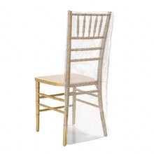 Load image into Gallery viewer, Chiavari Chair Cover Web Organza
