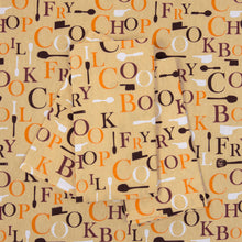 Load image into Gallery viewer, 20 X 20 in. Chef Print Cotton Napkins 4/Pack (3 Colors)