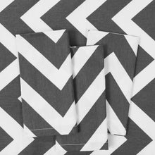 Load image into Gallery viewer, 16 X 16 in. Chevron Cotton Napkins 4/Pack (2 Colors)
