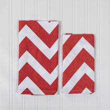 Load image into Gallery viewer, 19 X 19 in. Chevron Cotton Napkins 4/Pack (12 Colors)