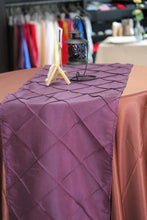 Load image into Gallery viewer, 14 X 108 in. Pintuck Table Runner (3 Colors)