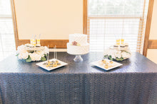 Load image into Gallery viewer, 88 X 154 in. Rectangular Sequin Tablecloth (9 Colors)