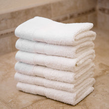 Load image into Gallery viewer, Hotel Quality India Cotton Hand Towel 4/Pack White