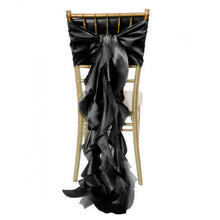 Load image into Gallery viewer, Curly Willow Taffeta Chair Sash (9 Colors)