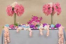 Load image into Gallery viewer, 90 X 132 in. Rectangular with Round Corners Polyester Tablecloth