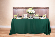Load image into Gallery viewer, 90 X 132 in. Rectangular with Round Corners Polyester Tablecloth