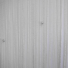 Load image into Gallery viewer, 10 X 10 ft. Fringe Curtain White