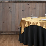 Load image into Gallery viewer, Bargain 120 In. Round Polyester Tablecloth Black
