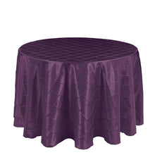 Load image into Gallery viewer, 108 in. Round Pintuck Tablecloth
