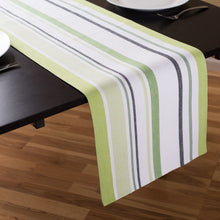 Load image into Gallery viewer, 13 X 90 in. Striped Collection Cotton Table Runner (3 Colors)
