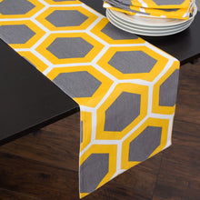 Load image into Gallery viewer, 13 x 90 in. Honeycomb Cotton Table Runner (2 Colors)
