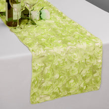 Load image into Gallery viewer, 14 X 108 in. Rosette Satin Table Runner (12 Colors)
