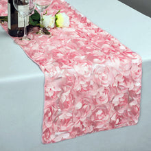 Load image into Gallery viewer, 14 X 108 in. Rosette Satin Table Runner (12 Colors)
