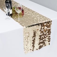 Load image into Gallery viewer, 14 X 108 in. Payette Sequin Table Runner (7 Colors)
