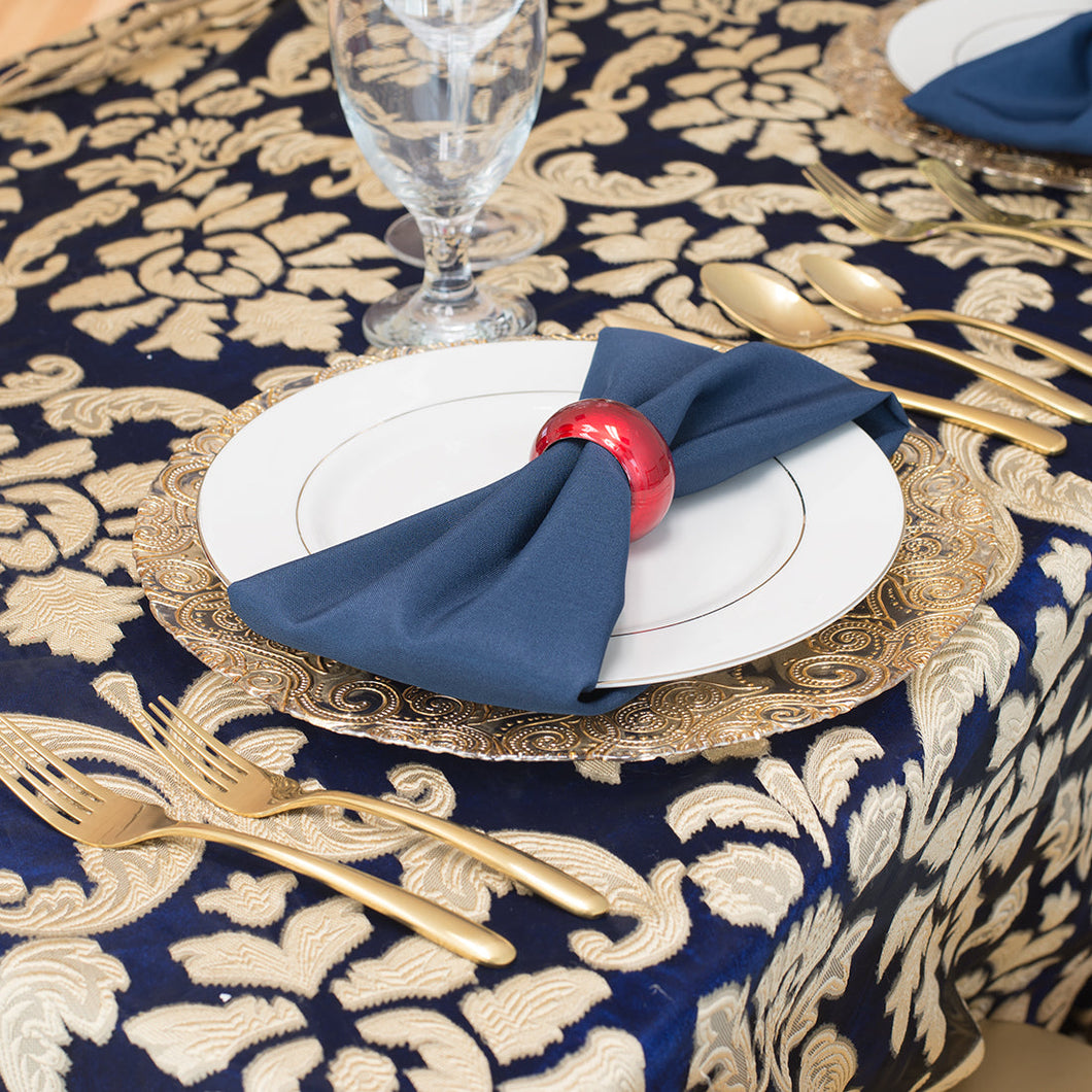 Acrylic Napkin Rings 4/Pack (2 colors)