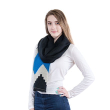 Load image into Gallery viewer, Cashmere Beige Southwestern Blanket Scarf Yellow
