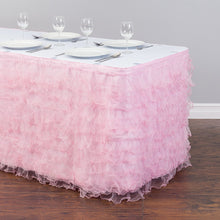 Load image into Gallery viewer, 21 ft. Tutu Table Skirt Pink
