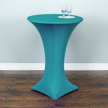 Load image into Gallery viewer, 30 in. Round Stretch Cocktail Tablecloth (13 Colors)
