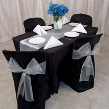 Load image into Gallery viewer, 6 ft. Fitted Polyester Tablecloth (7 Colors)
