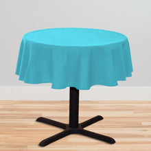 Load image into Gallery viewer, 51 in. Round Cotton-Feel Tablecloth (10 Colors)
