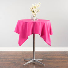 Load image into Gallery viewer, 54 in. Square Polyester Tablecloth (22 Colors)
